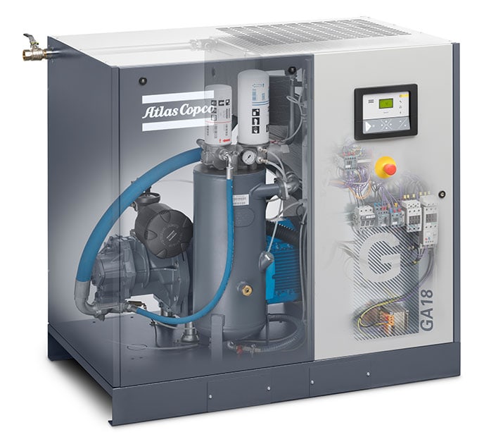 Atlas Copco GA Serisi Kompresörler