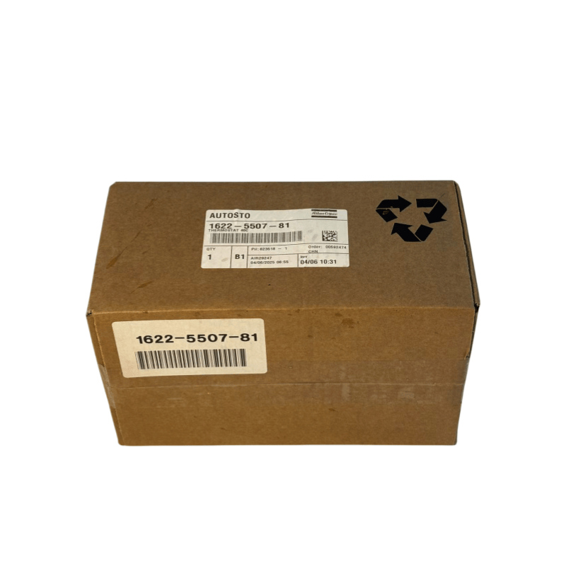 Orijinal Atlas Copco 1622550781 Termostat 40c Yağ enjekte edilmiş vida cisprssor için
