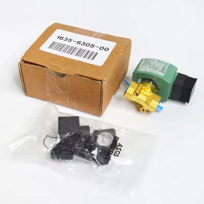 Atlas Copco Yedek Parçalar 1635630500 Metal Hava Kompresörü Solenoid Valf