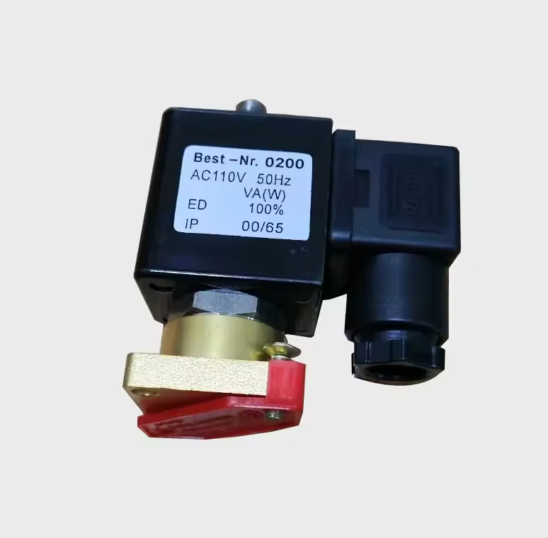 Orijinal Atlas Copco Kompresör Elektromanyetik Valf Parçaları 110V 50Hz 1089066803