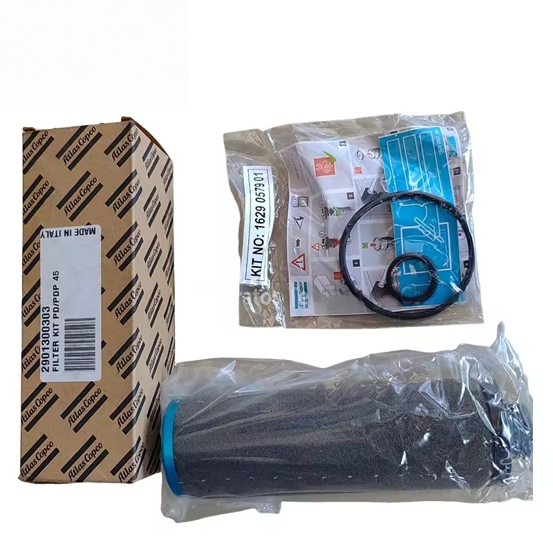 ATLAS COPCO 2901300303 Filtre Kiti PD PDP 45 Hava kompresörü safsızlık filtrasyonu yüksek hassasiyetli kolay kurulum comprar tr line