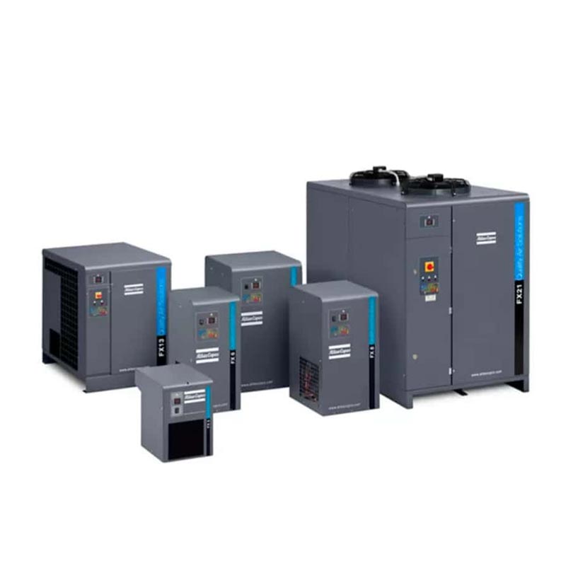 Atlas Copco F285 Soğutucu Hava Kurutucu 17,1 M3 Dakikada Orijinal Endüstriyel Basınçlı Hava Kurutucu 16Bar