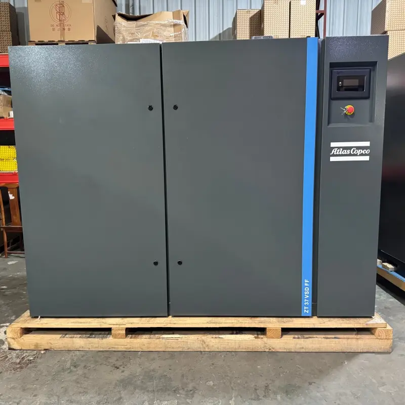 Atlas Copco ZT 37 VSD FF Yağsız Vidalı Kompresör 37KW 50HP Kurutucu Sınıf 0 Orijinal